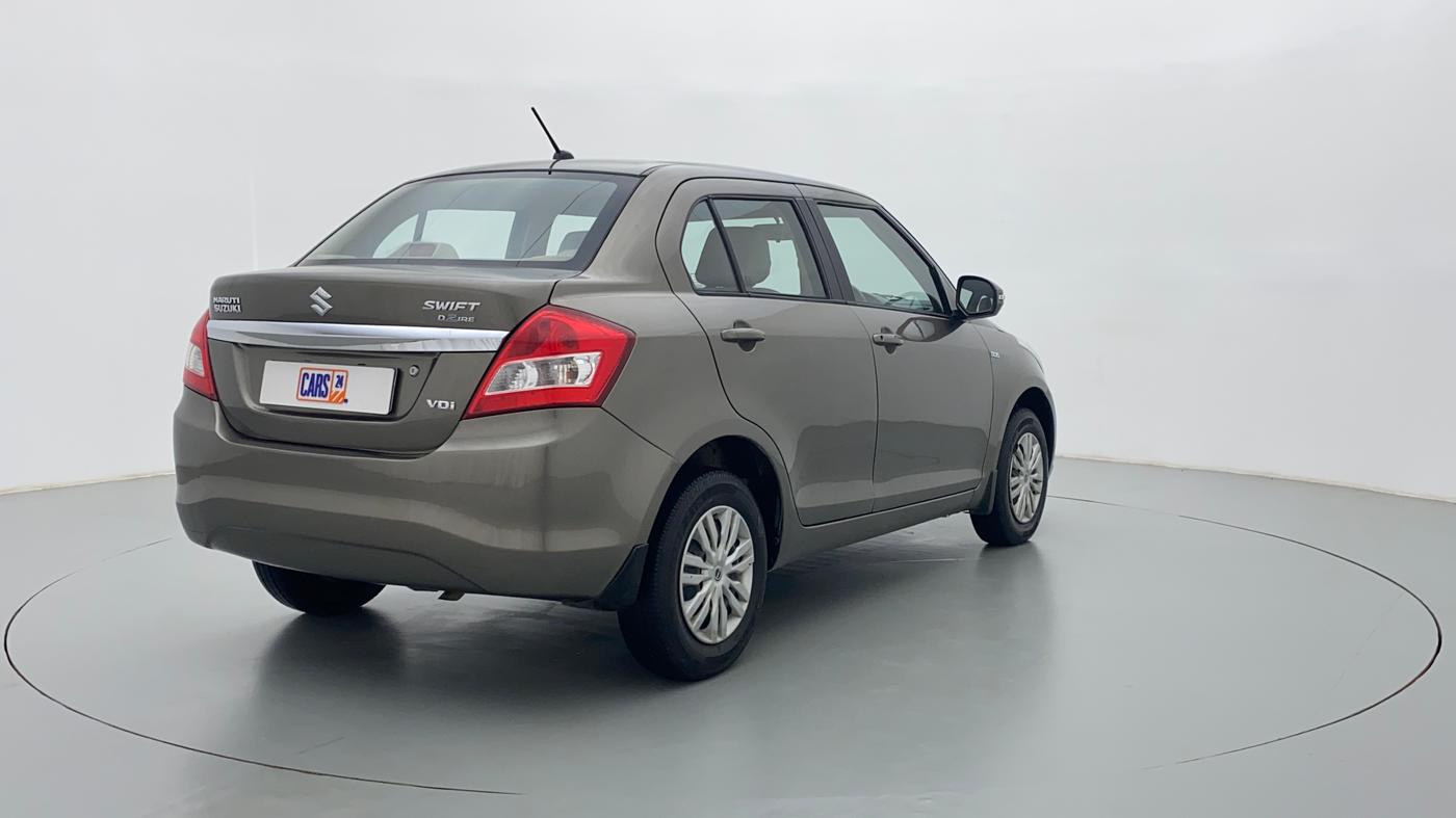 2016 Maruti Swift Dzire VDI BS IV, Diesel, Manual, 76,982 km, Right Back Diagonal