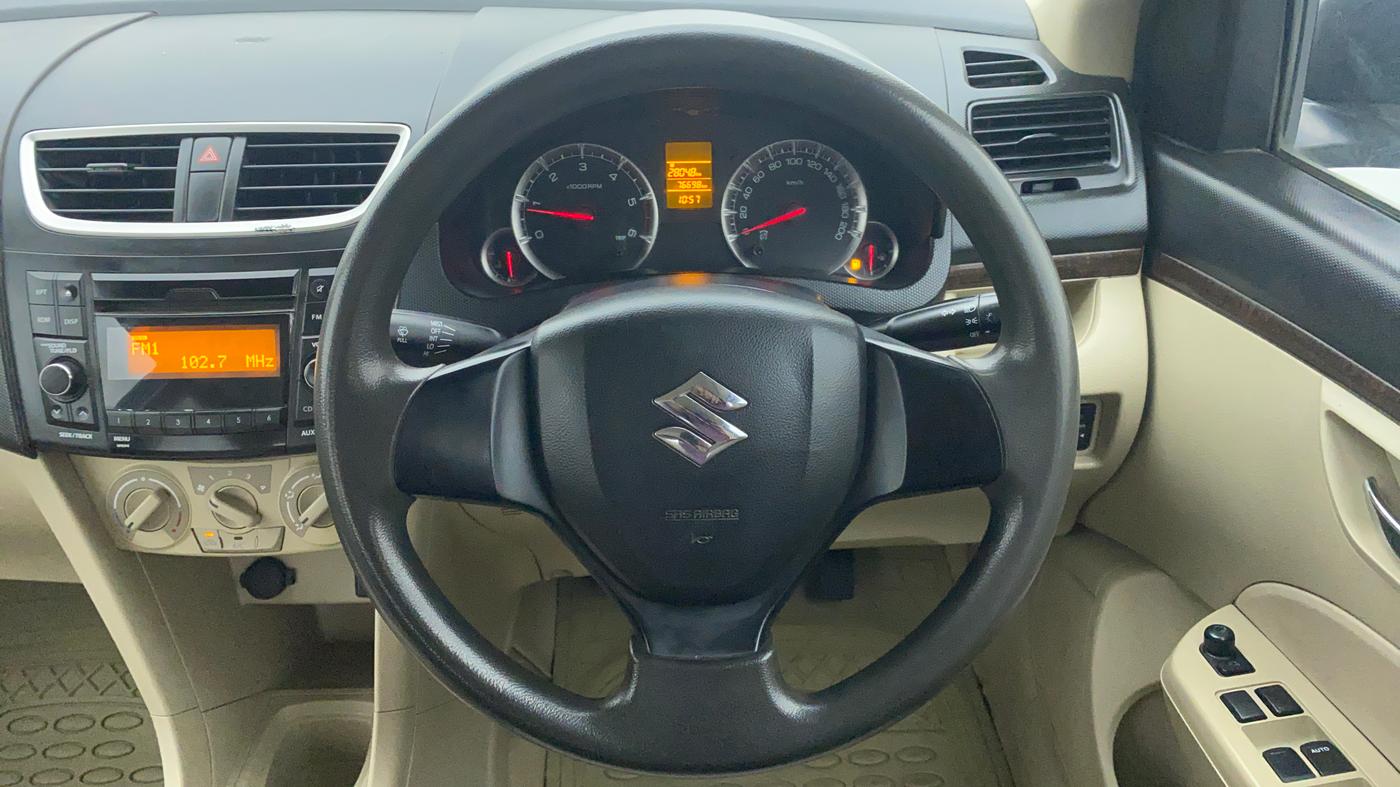 2016 Maruti Swift Dzire VDI BS IV, Diesel, Manual, 76,982 km, Steering Wheel Close Up