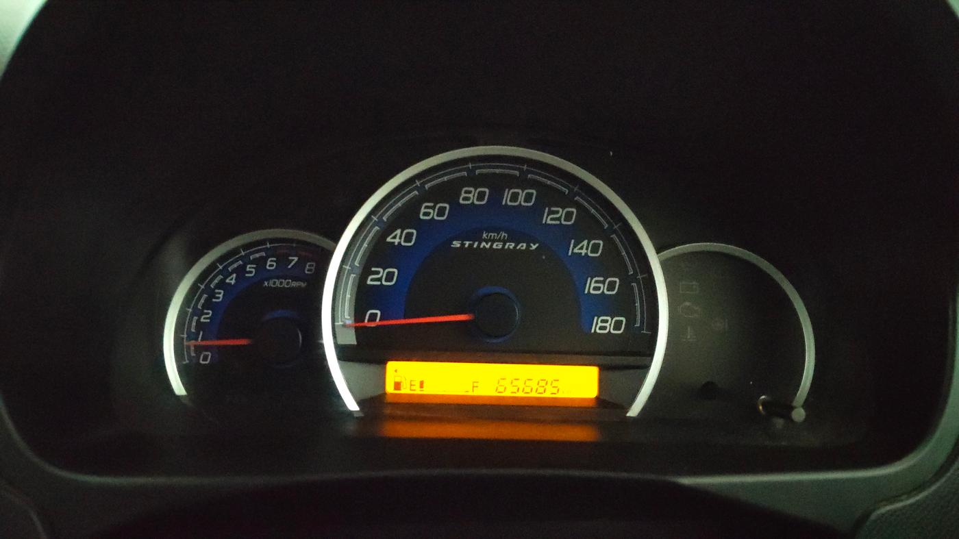 2015 Maruti Wagon R Stingray VXI, Petrol, Manual, 65,677 km, Odometer Image