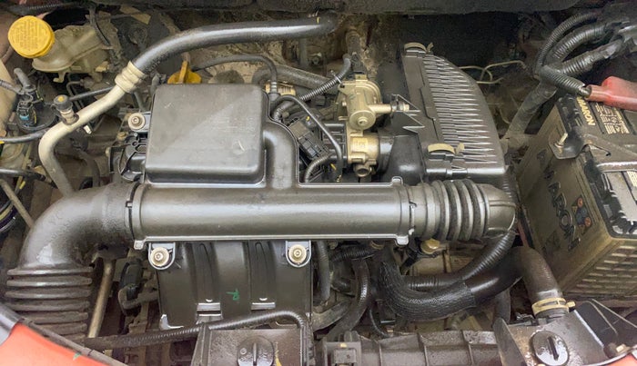 2022 Renault Kiger RXT (O) AMT DUAL TONE, Petrol, Automatic, 34,838 km, Engine View