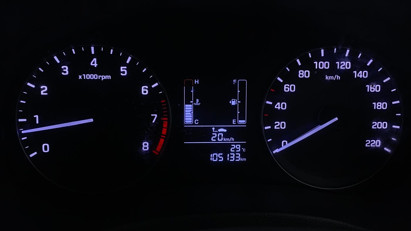 2016 Hyundai Creta SX PLUS 1.6 PETROL, Petrol, Manual, 1,05,128 km, Odometer Image