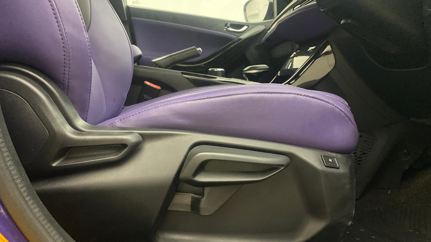 2023 Tata NEXON FEARLESS PURPLE + SUNROOF DCA DUAL TONE 1.2 PETROL, Petrol, Automatic, 29,236 km, Driver Side Adjustment Panel