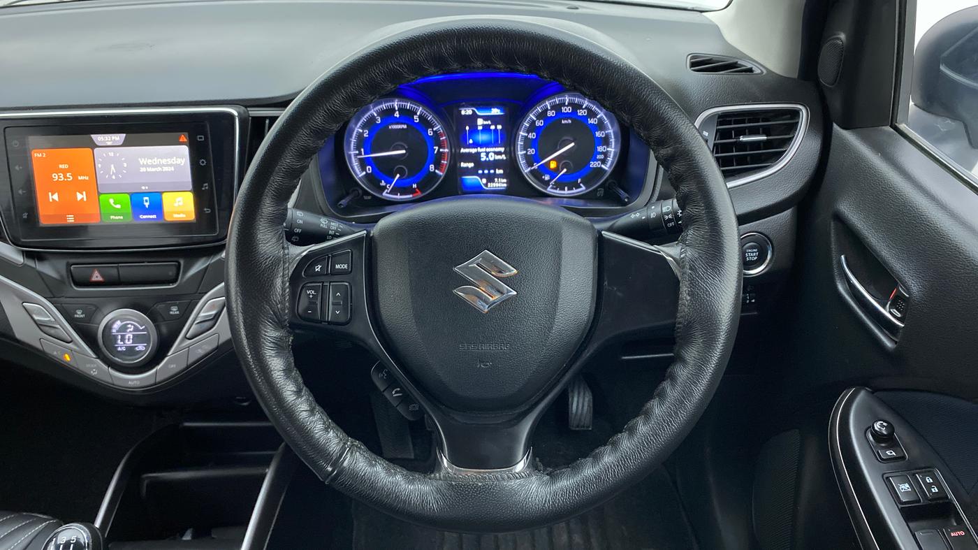 2021 Maruti Baleno ZETA PETROL 1.2, Petrol, Manual, 22,994 km, Steering Wheel Close Up