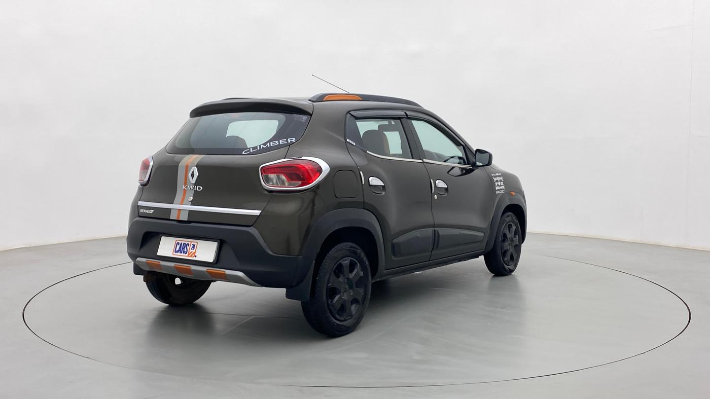 2018 Renault Kwid CLIMBER 1.0, Petrol, Manual, 41,039 km, Right Back Diagonal