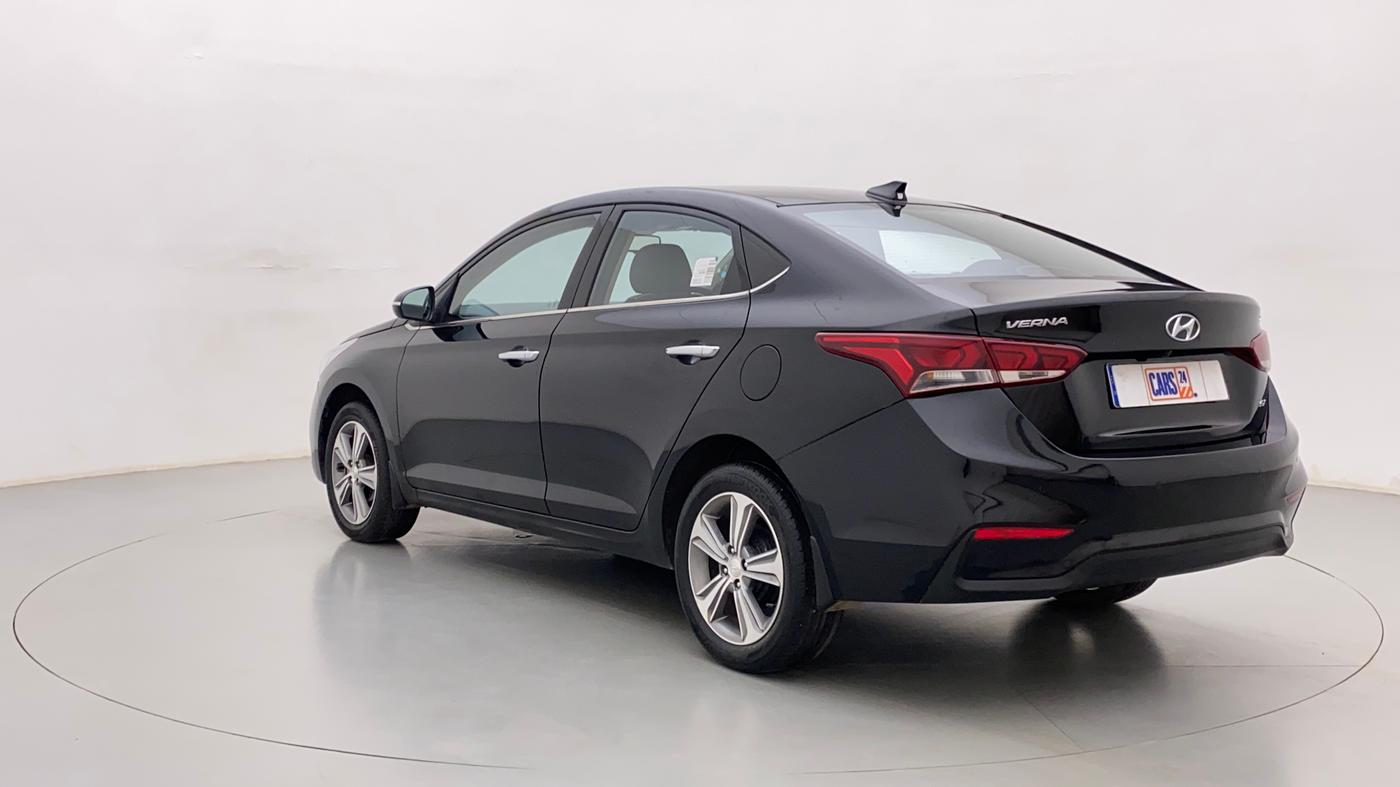 2019 Hyundai Verna 1.6 VTVT SX (O) AT, Petrol, Automatic, 22,991 km, Left Back Diagonal