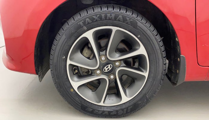 2018 Hyundai Grand i10 SPORTZ AT 1.2 KAPPA VTVT, Petrol, Automatic, 28,083 km, Left Front Wheel