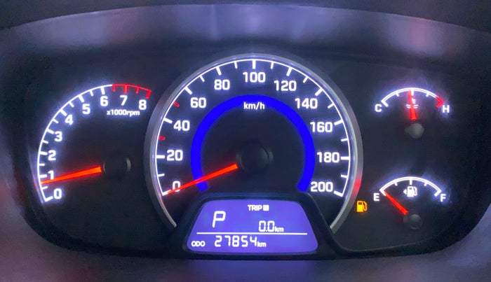 2018 Hyundai Grand i10 SPORTZ AT 1.2 KAPPA VTVT, Petrol, Automatic, 28,083 km, Odometer Image