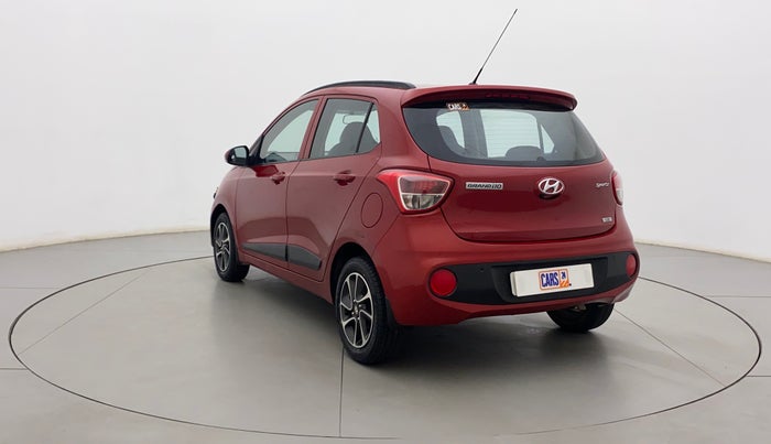 2018 Hyundai Grand i10 SPORTZ AT 1.2 KAPPA VTVT, Petrol, Automatic, 28,083 km, Left Back Diagonal