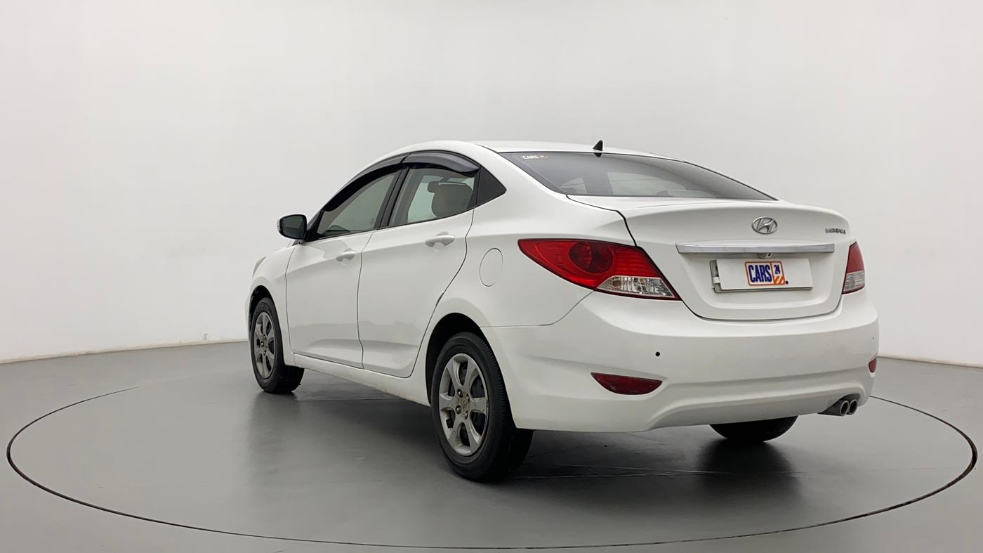 2013 Hyundai Verna FLUIDIC 1.6 VTVT EX, Petrol, Manual, 88,073 km, Left Back Diagonal