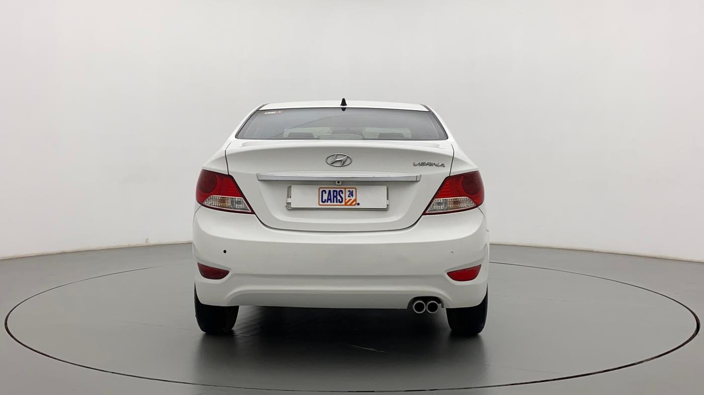 2013 Hyundai Verna FLUIDIC 1.6 VTVT EX, Petrol, Manual, 88,073 km, Back/Rear