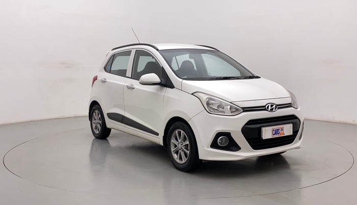 2016 Hyundai Grand i10 ASTA (O) 1.2 KAPPA VTVT, Petrol, Manual, 74,868 km, Right Front Diagonal