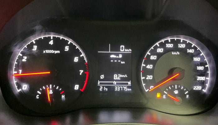 2021 Hyundai Verna S PLUS 1.5 VTVT, Petrol, Manual, 33,753 km, Odometer Image