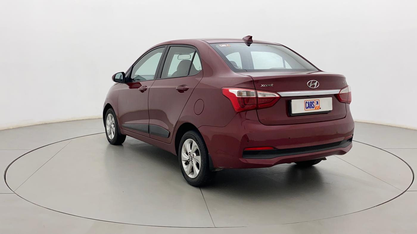 2017 Hyundai Xcent SX 1.2, Petrol, Manual, 33,856 km, Left Back Diagonal