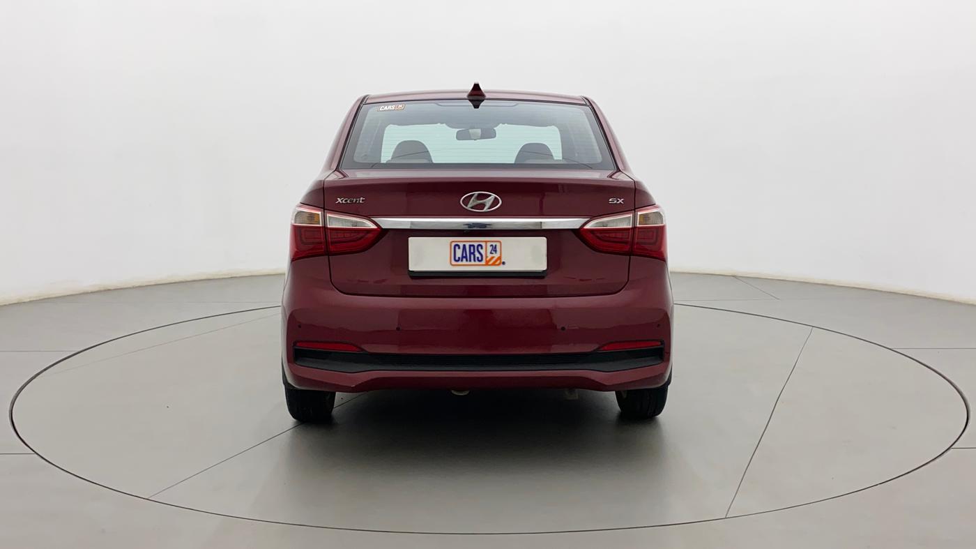 2017 Hyundai Xcent SX 1.2, Petrol, Manual, 33,856 km, Back/Rear