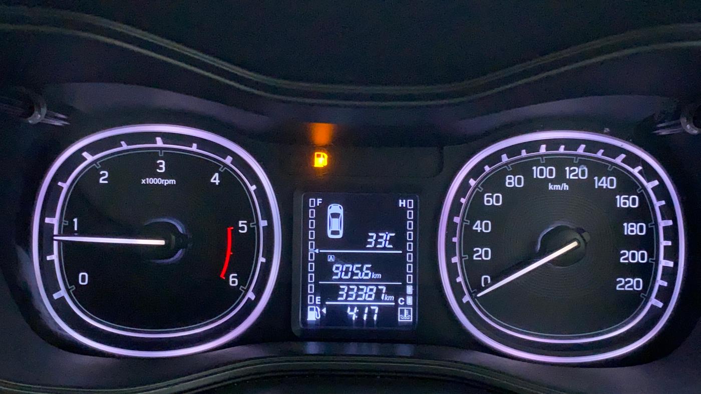 2017 Maruti Vitara Brezza ZDI PLUS, Diesel, Manual, 33,772 km, Odometer Image