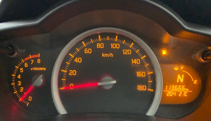 2017 Maruti Celerio ZXI AMT, Petrol, Automatic, 1,13,720 km, Odometer Image