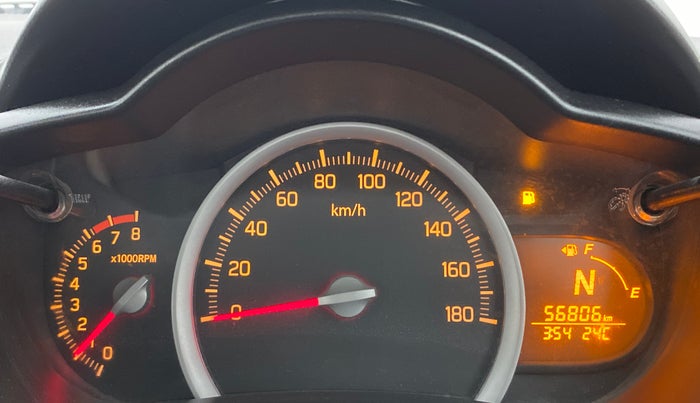 2016 Maruti Celerio VXI AGS, Petrol, Automatic, 56,857 km, Odometer Image