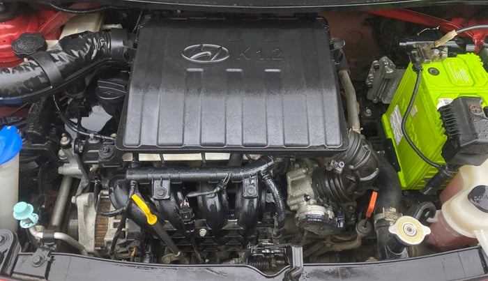 2017 Hyundai Grand i10 SPORTZ (O) AT 1.2 KAPPA VTVT, Petrol, Automatic, 18,513 km, Engine View