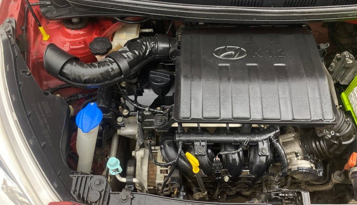 2017 Hyundai Grand i10 SPORTZ (O) AT 1.2 KAPPA VTVT, Petrol, Automatic, 18,513 km, Engine View - Right