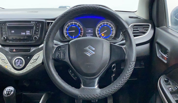 2016 Maruti Baleno DELTA PETROL 1.2, CNG, Manual, 97,201 km, Steering Wheel Close Up