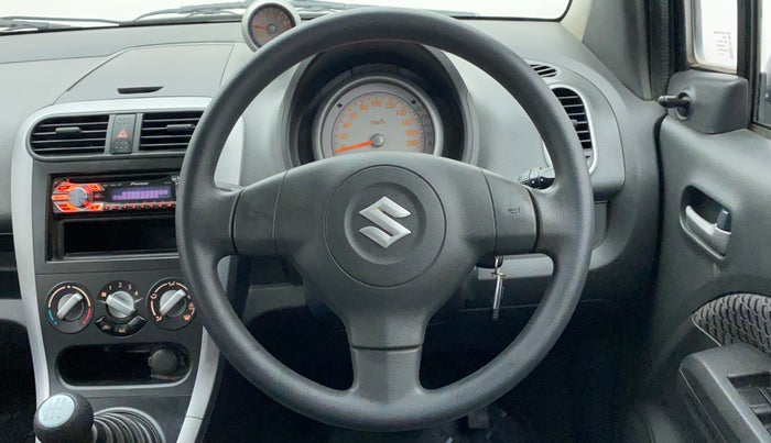 2013 Maruti Ritz VXI, Petrol, Manual, 51,250 km, Steering Wheel Close Up