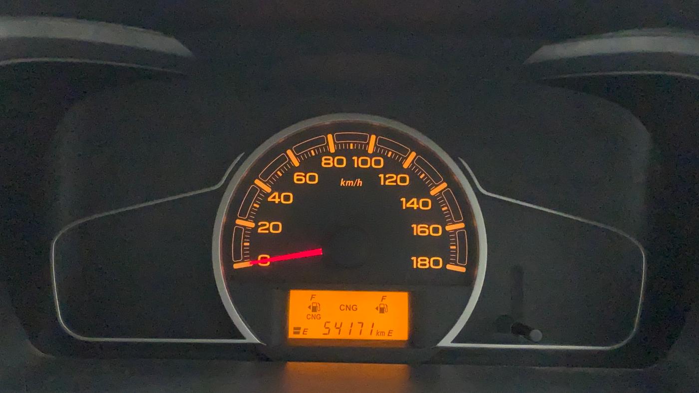 2018 Maruti Alto K10 LXI CNG, CNG, Manual, 54,239 km, Odometer Image