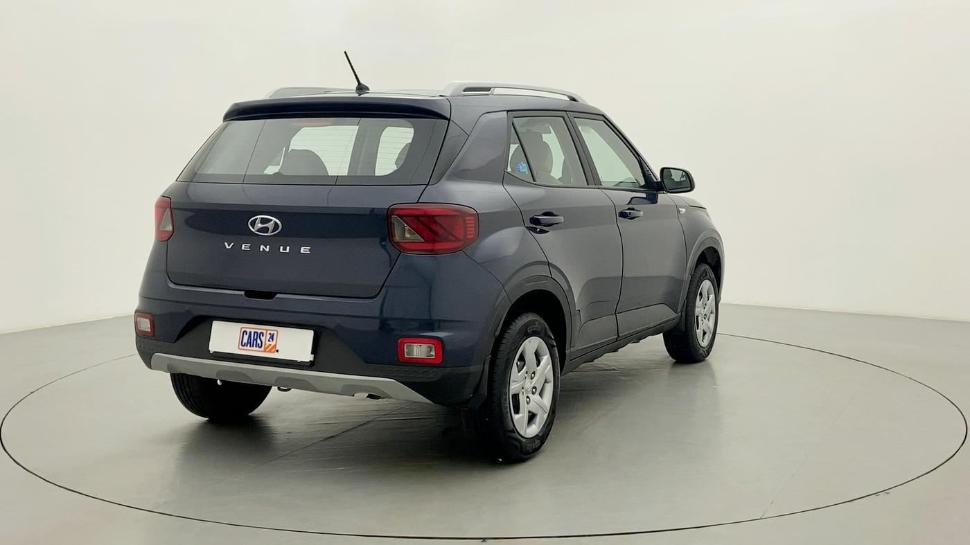 2021 Hyundai VENUE S MT 1.2 KAPPA, Petrol, Manual, 6,063 km, Right Back Diagonal