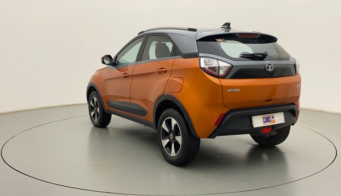 2018 Tata NEXON XZA PLUS PETROL DUAL TONE, Petrol, Automatic, 29,337 km, Left Back Diagonal