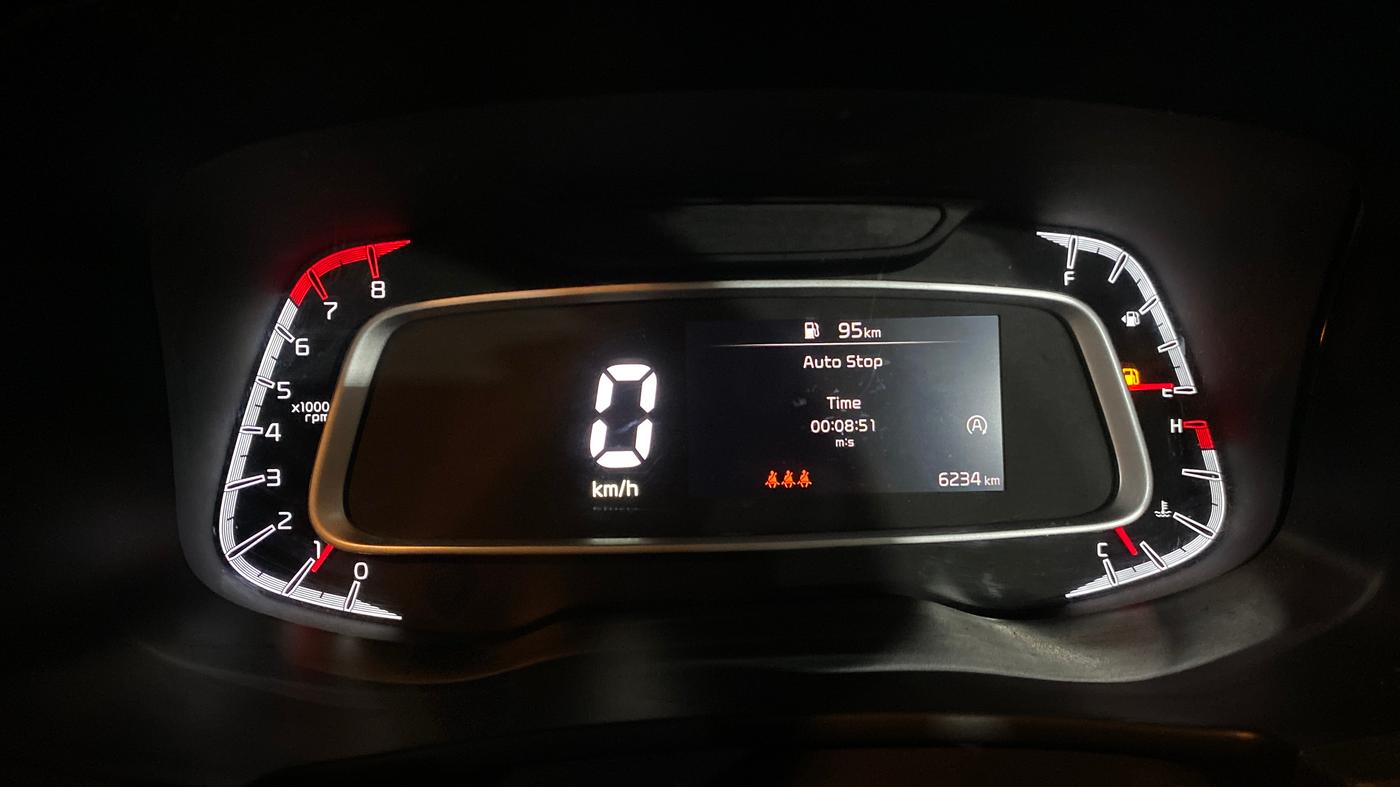 2025 KIA SONET HTK (O) 1.2 Petrol MT, Petrol, Manual, 6,210 km, Odometer Image