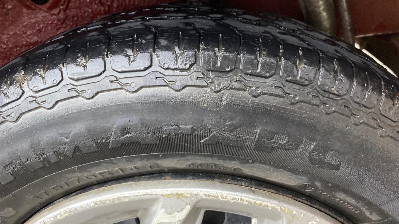 2015 Maruti Celerio VXI, Petrol, Manual, 73,944 km, Left Rear Tyre Tread