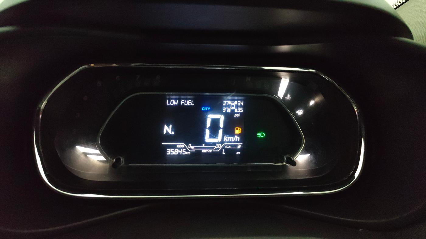 2022 Tata NEXON XZA PLUS (O) PETROL, Petrol, Automatic, 35,821 km, Odometer Image