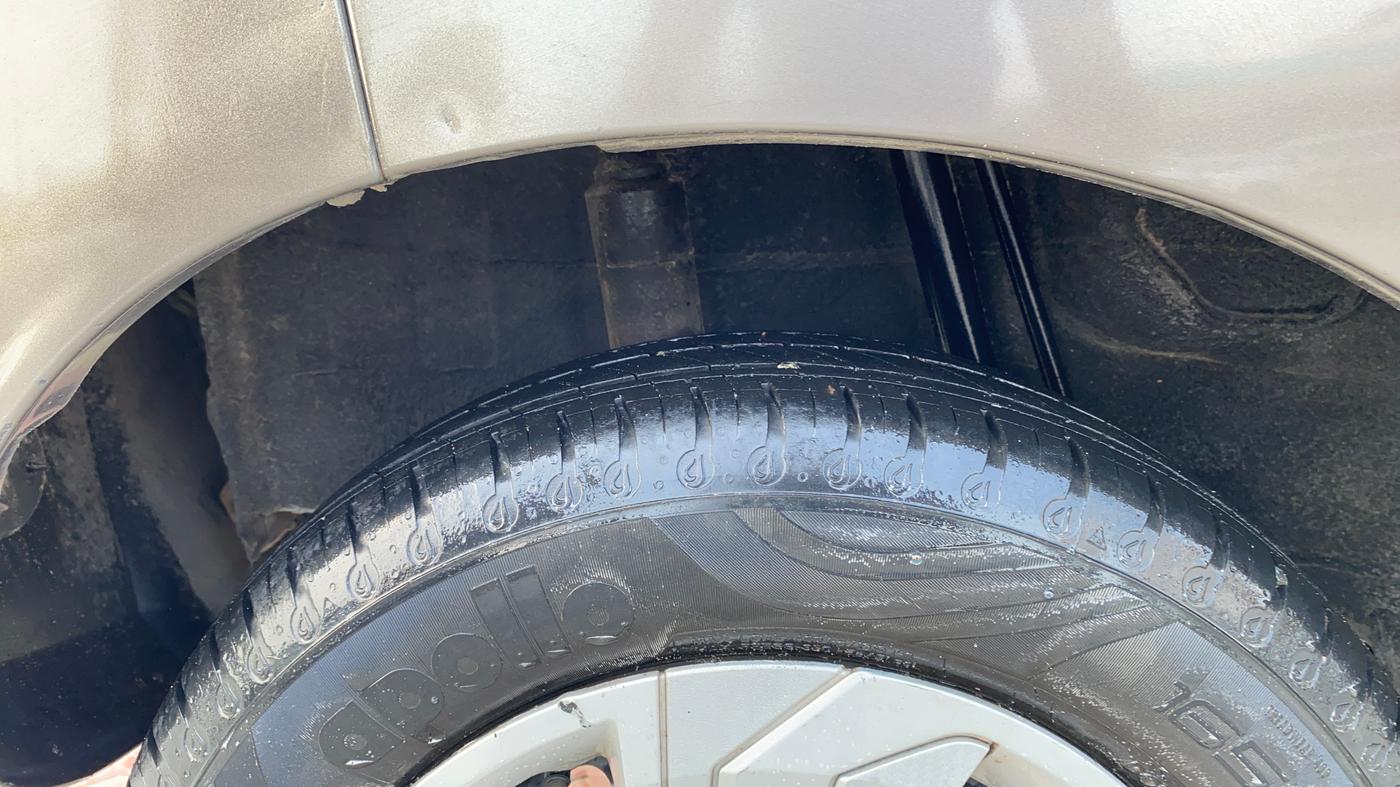 2021 Datsun Redi Go T, Petrol, Manual, 27,556 km, Right Rear Tyre Tread