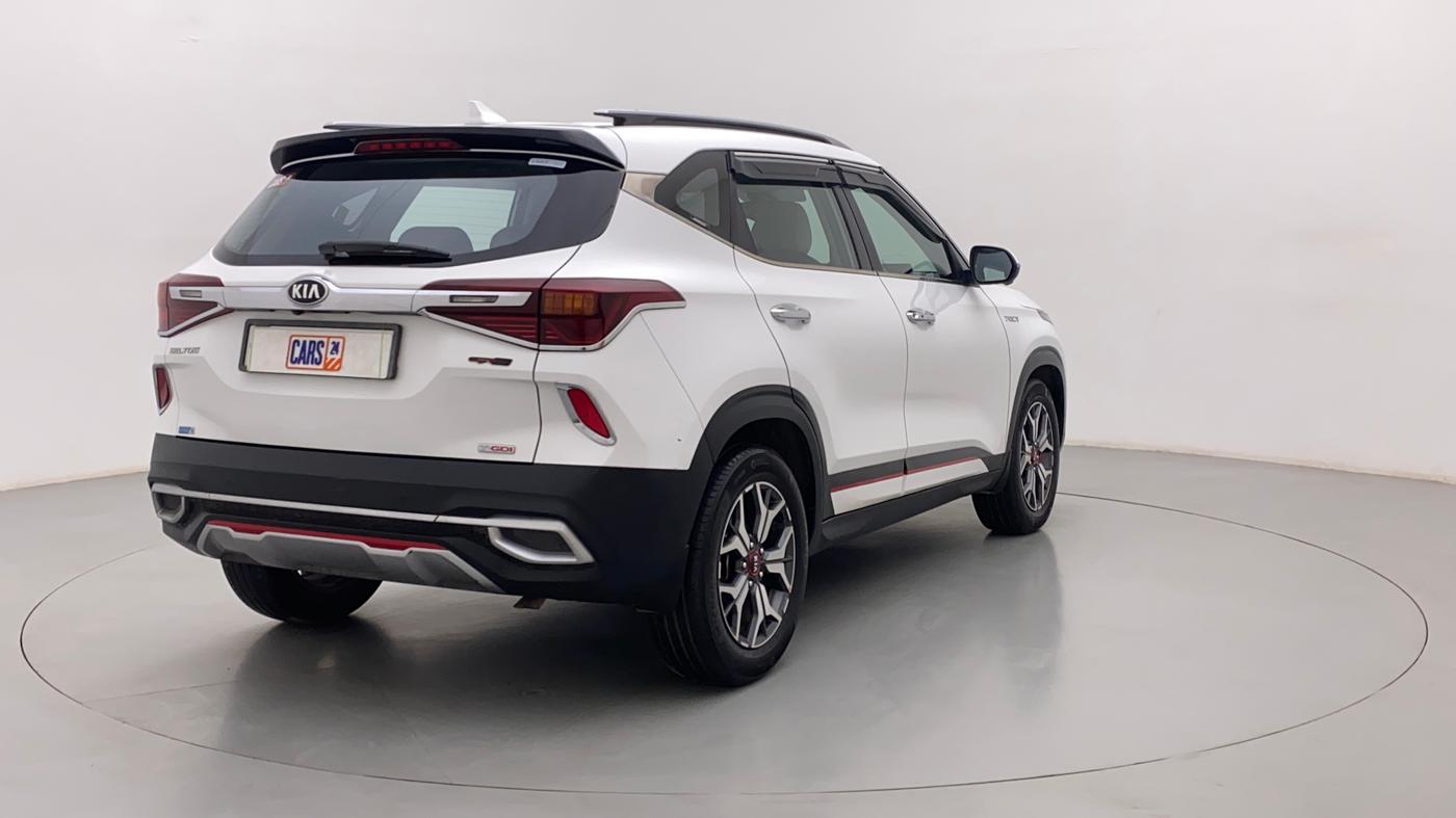 2019 KIA SELTOS GTX PLUS DCT 1.4 PETROL, Petrol, Automatic, 76,470 km, Right Back Diagonal