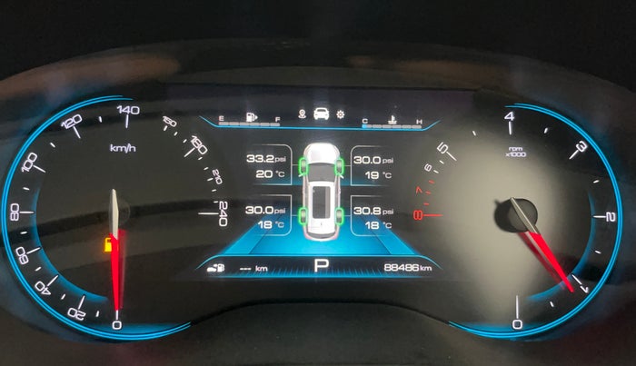 2020 MG HECTOR SHARP 1.5 DCT PETROL, Petrol, Automatic, 88,474 km, Odometer Image