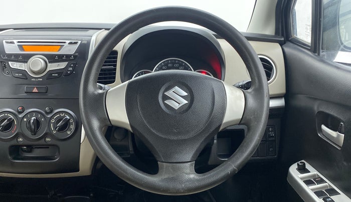 2014 Maruti Wagon R 1.0 VXI, Petrol, Manual, 66,783 km, Steering Wheel Close Up