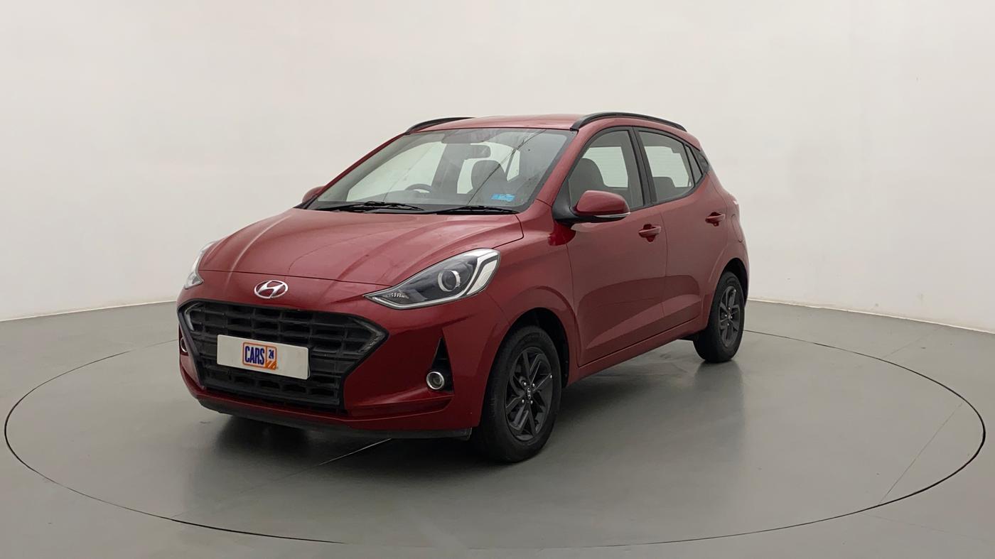 2019 Hyundai GRAND I10 NIOS SPORTZ AMT 1.2 KAPPA VTVT, Petrol, Automatic, 20,873 km, Left Front Diagonal