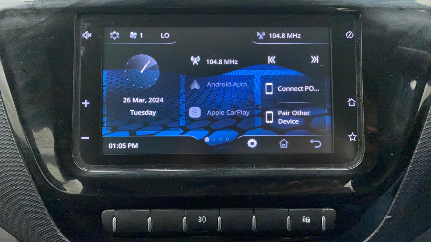 2020 Tata Tiago XZ PLUS PETROL, Petrol, Manual, 25,085 km, Infotainment System