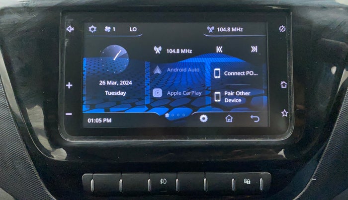 2020 Tata Tiago XZ PLUS PETROL, Petrol, Manual, 25,085 km, Infotainment System