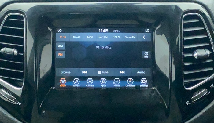 2018 Jeep Compass LIMITED 2.0 DIESEL, Diesel, Manual, 92,258 km, Infotainment System