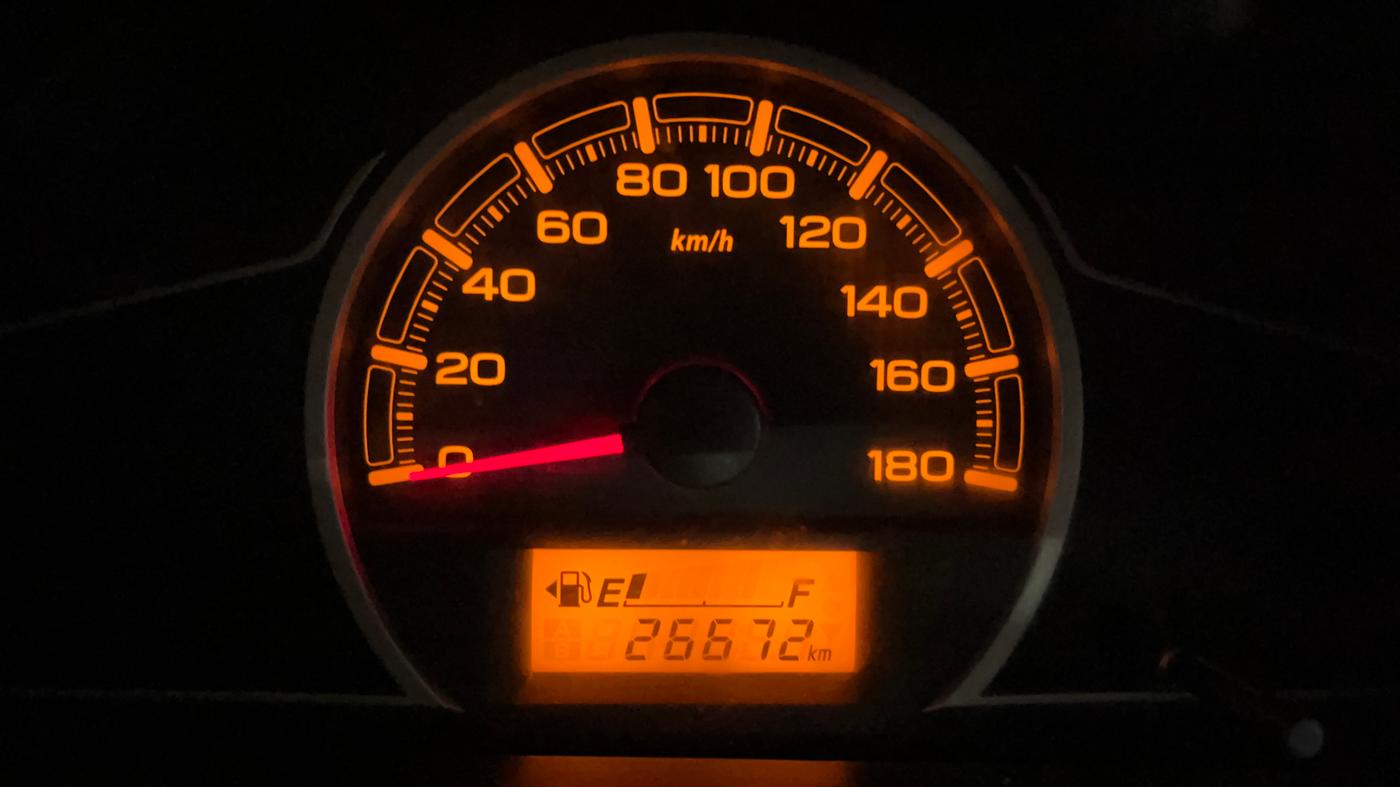 2022 Maruti Alto LXI O, Petrol, Manual, 26,722 km, Odometer Image