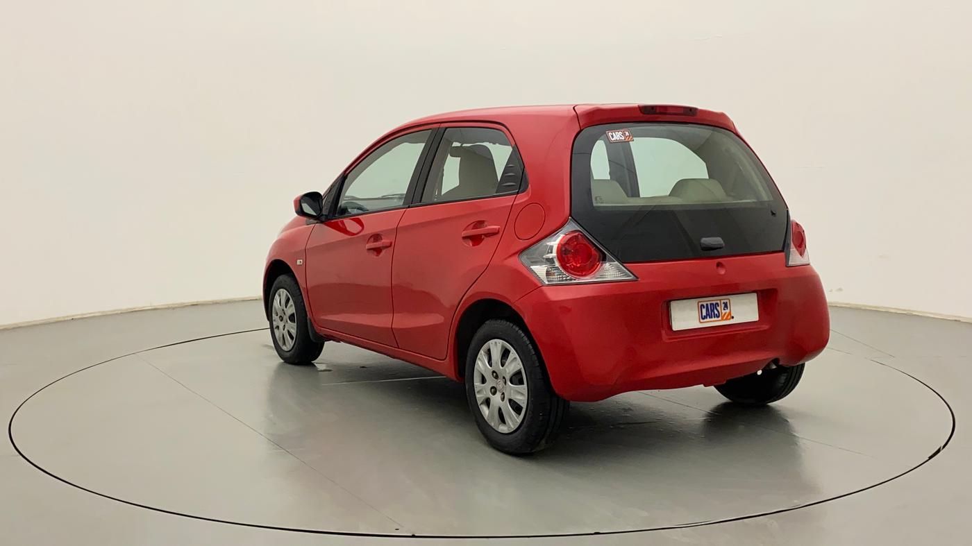 2013 Honda Brio S MT, Petrol, Manual, 68,998 km, Left Back Diagonal