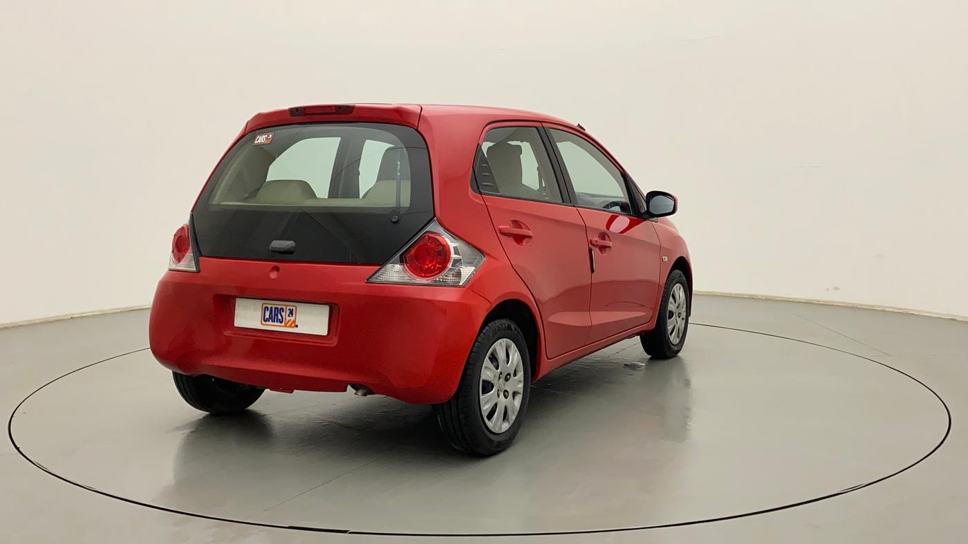 2013 Honda Brio S MT, Petrol, Manual, 68,998 km, Right Back Diagonal