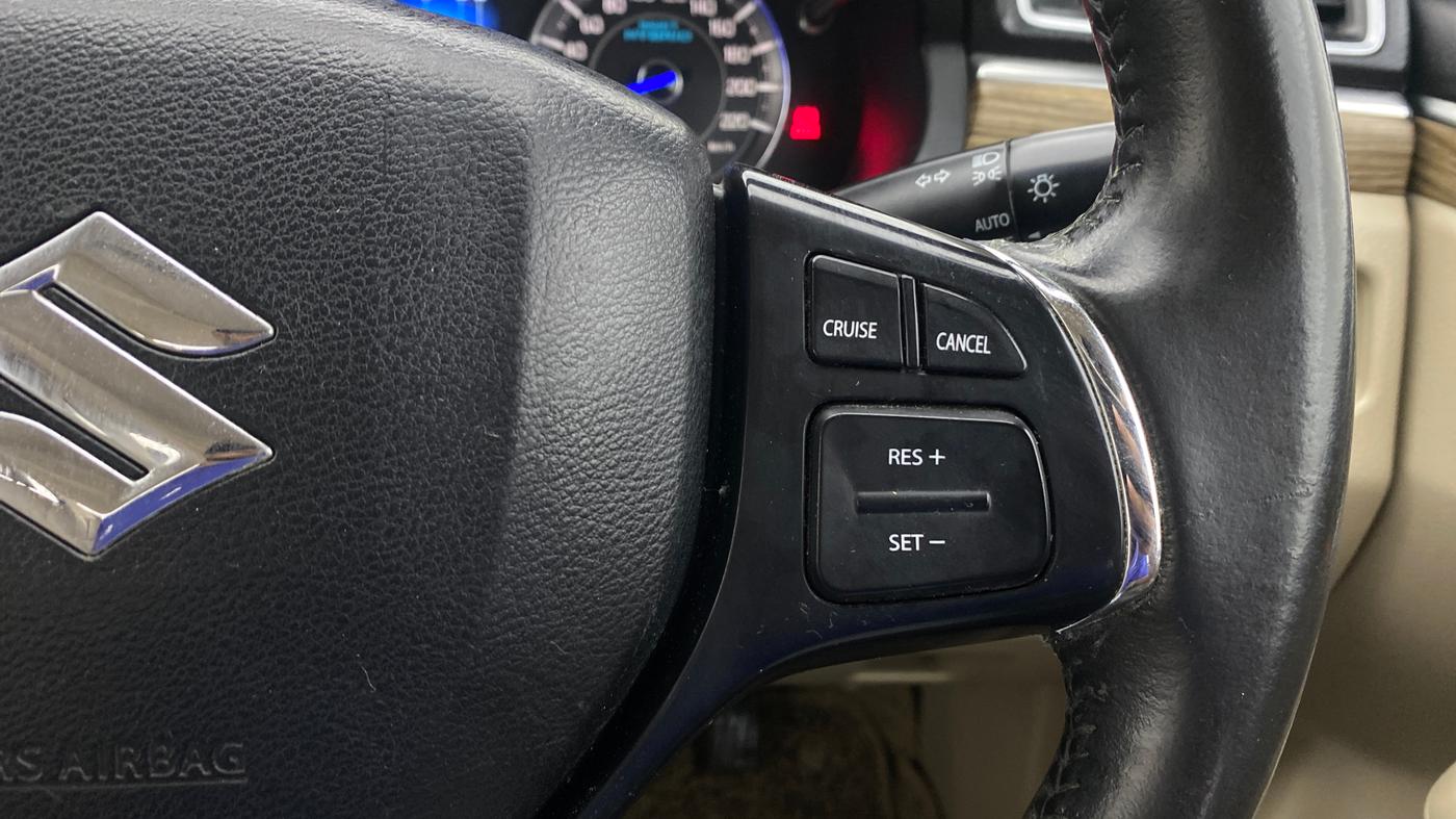 2022 Maruti Ciaz ALPHA  AT 1.5 SHVS PETROL, Petrol, Automatic, 57,495 km, Adaptive Cruise Control