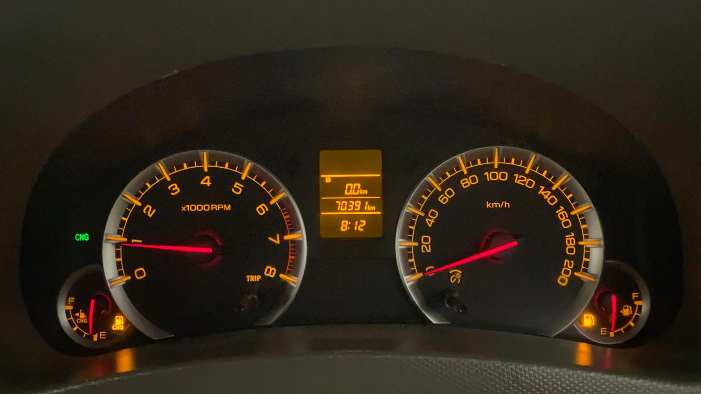 2014 Maruti Ertiga VXI CNG, CNG, Manual, 70,348 km, Odometer Image