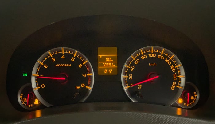 2014 Maruti Ertiga VXI CNG, CNG, Manual, 70,348 km, Odometer Image