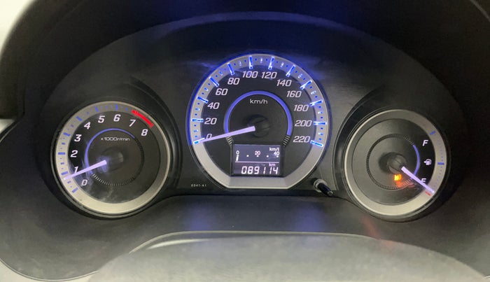 2012 Honda City 1.5L I-VTEC V MT, Petrol, Manual, 89,108 km, Odometer Image