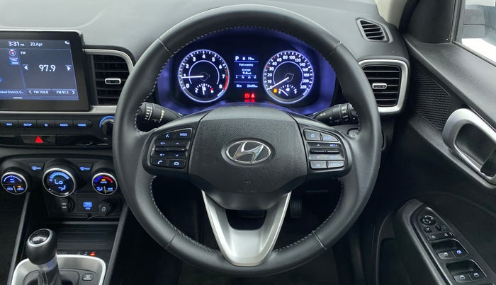 2020 Hyundai VENUE SX PLUS 1.0 TURBO DCT, Petrol, Automatic, 26,640 km, Steering Wheel Close Up