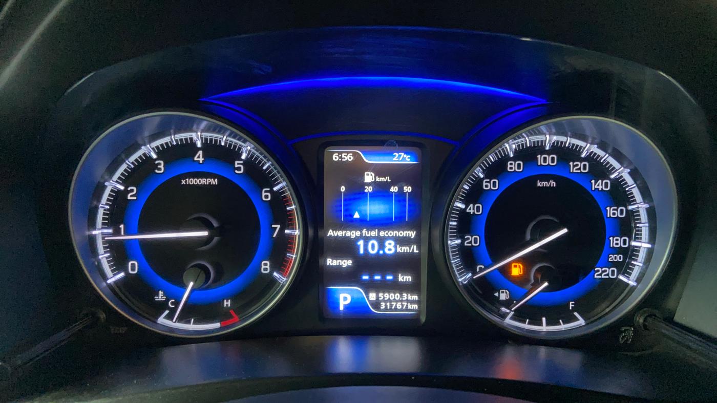 2020 Toyota Glanza V CVT, Petrol, Automatic, 31,748 km, Odometer Image