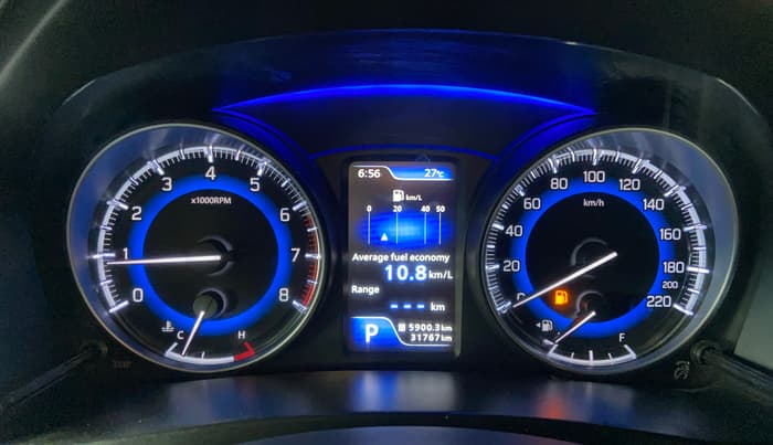 2020 Toyota Glanza V CVT, Petrol, Automatic, 31,748 km, Odometer Image