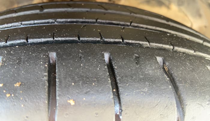 2020 Toyota Glanza V CVT, Petrol, Automatic, 31,748 km, Right Front Tyre Tread